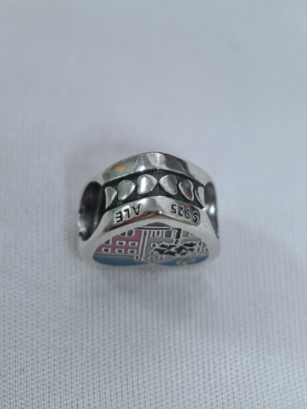 Pandora South Carolina Exclusive Dangle Charm Pendant, S925 Silver Jewelry - Picture 3 of 4
